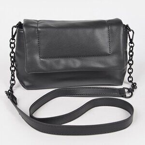 Lux Faux Leather CLASSIC SHOULDER,  CROSSBODY BAG OR CUTCH ( 9W*5H*2.5D)